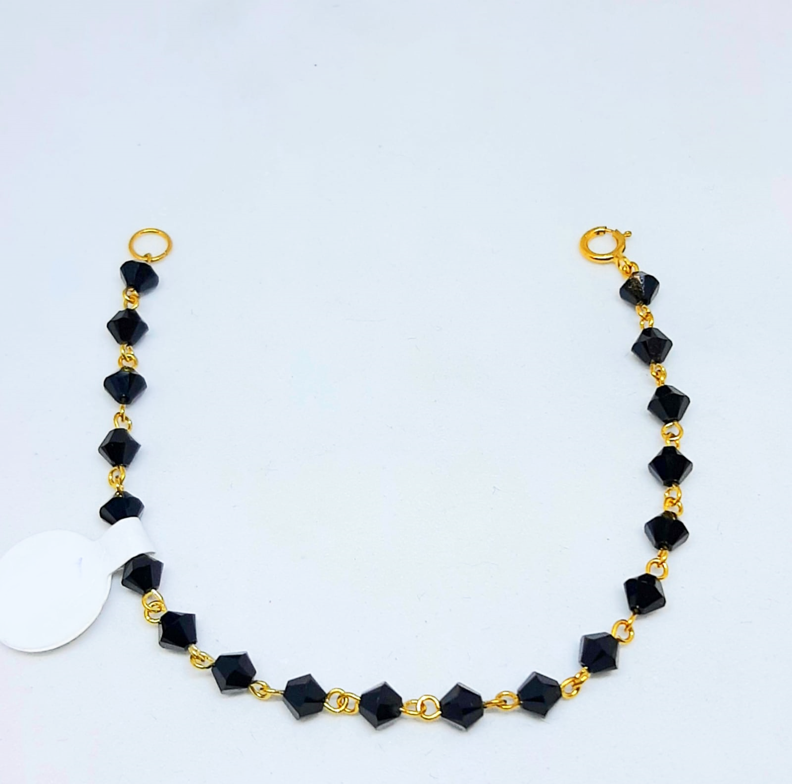 Gold Baby Jetbead